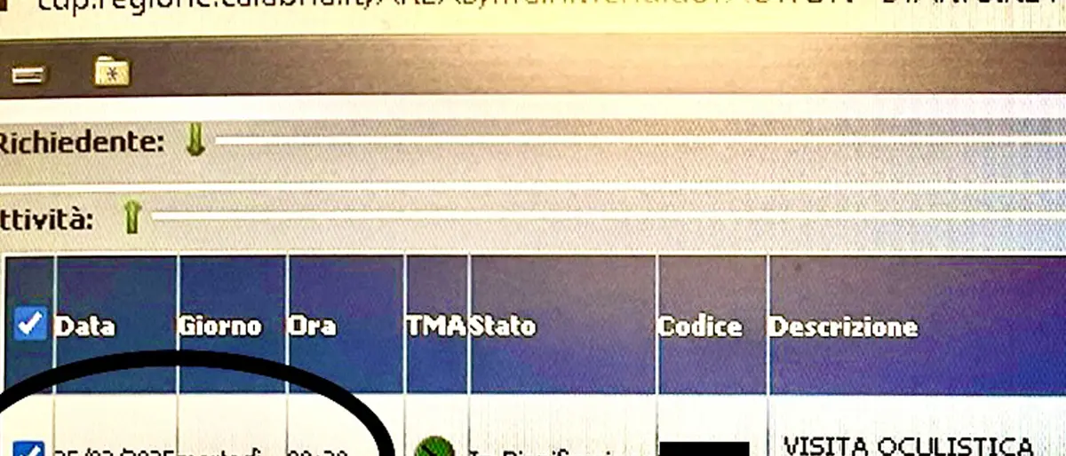 Martedì 25 marzo 2025: a Corigliano Rossano si ritorna al futuro per una visita medica