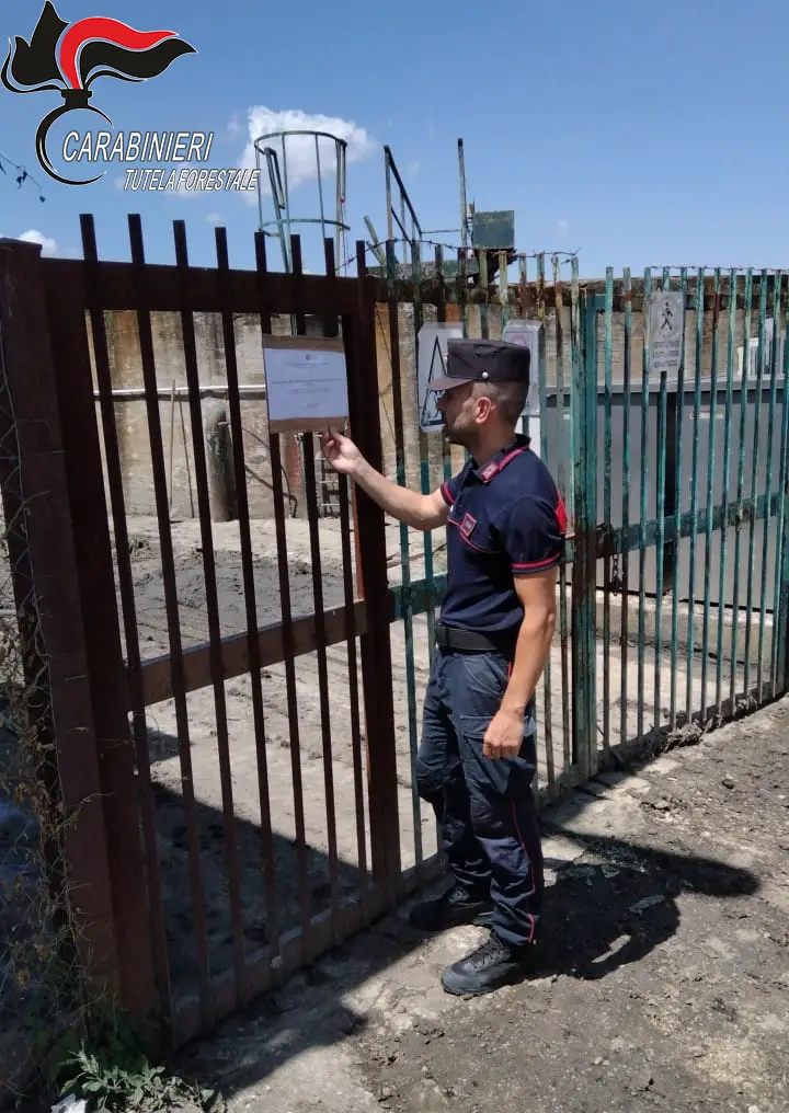 Sequestrato il depuratore comunale di Luzzi per rischio contaminazione