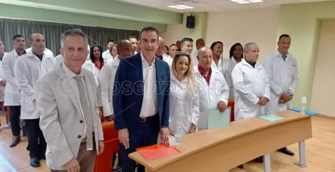 Il Circolo di Amicizia Italia-Cuba dà il benvenuto ai medici arrivati a Cosenza dall'isola caraibica