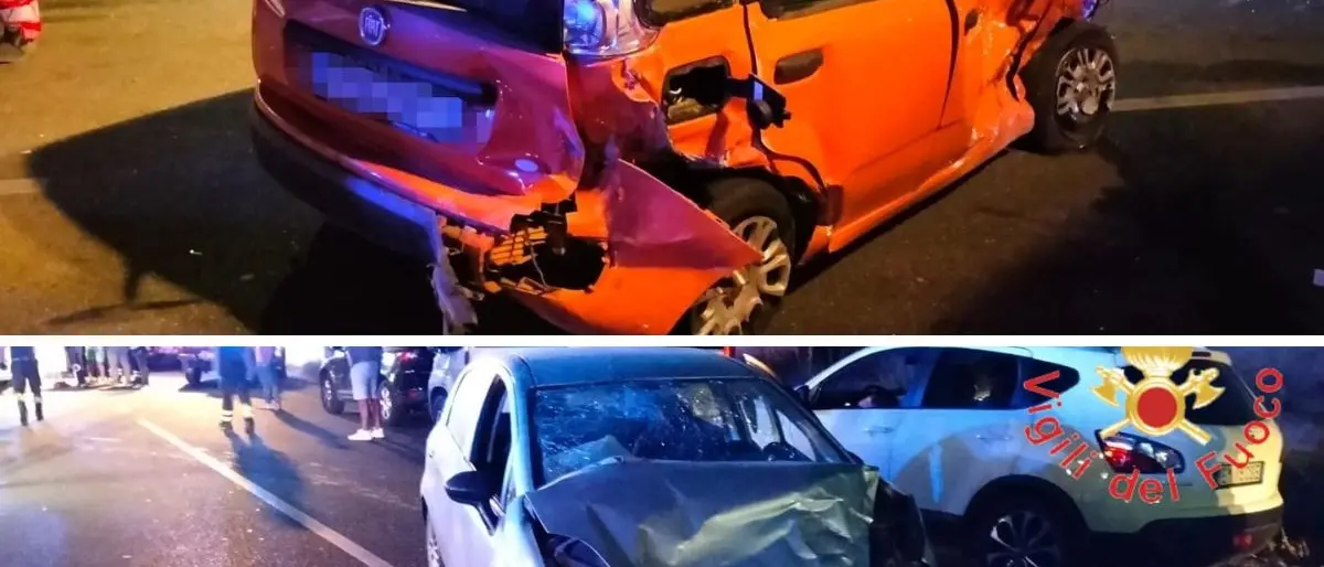 Scontro tra tre auto sulla Statale 106: cinque le persone ferite