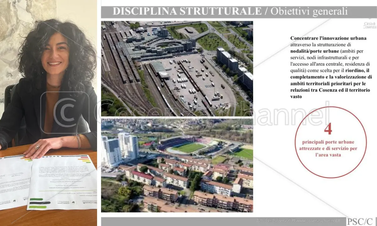 Cosenza, prosegue l'iter per il Psc. Ieri confronto con ingegneri e architetti