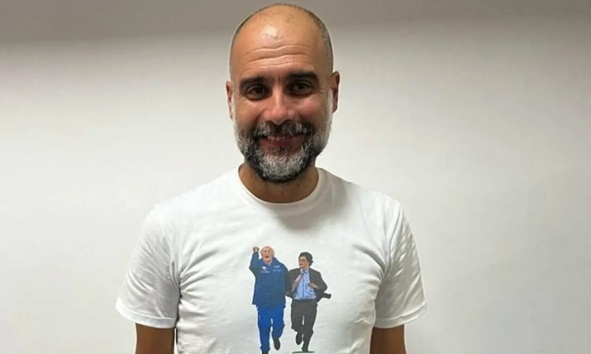 Tributo a Mazzone: Guardiola lo ricorda con una maglia \"made in Cosenza\"
