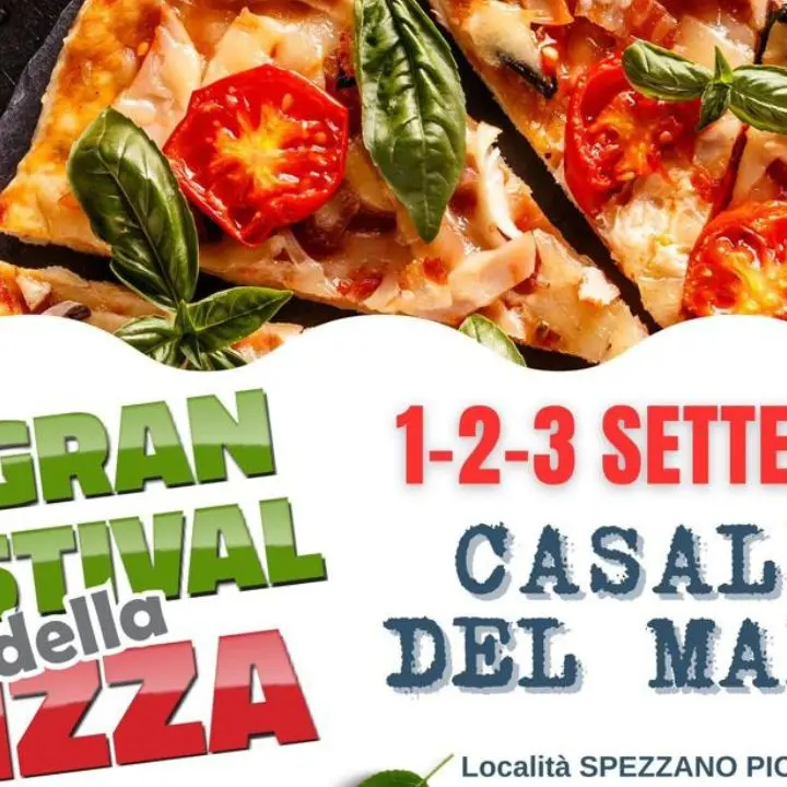 Al via il Festival della Pizza a Casali del Manco dall’1 al 3 settembre