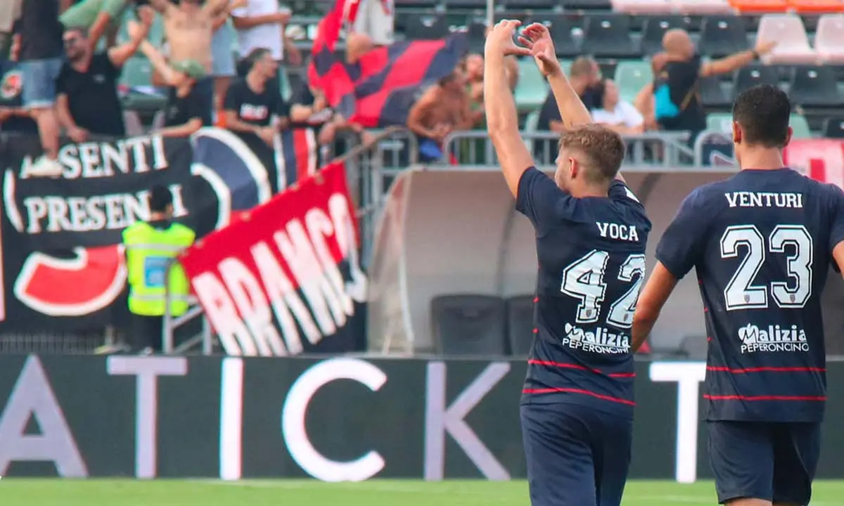 Cosenza, Voca grossa a Venezia. Ma l'ex Pierini riagguanta i Lupi (1-1)