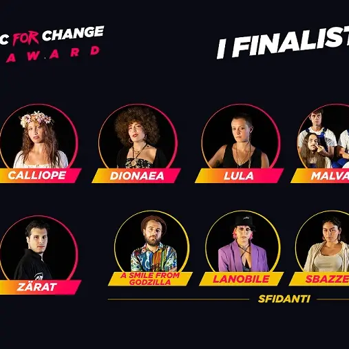 Cosenza, Music For Change svela i nomi degli otto finalisti. Tra gli ospiti speciali anche Pif