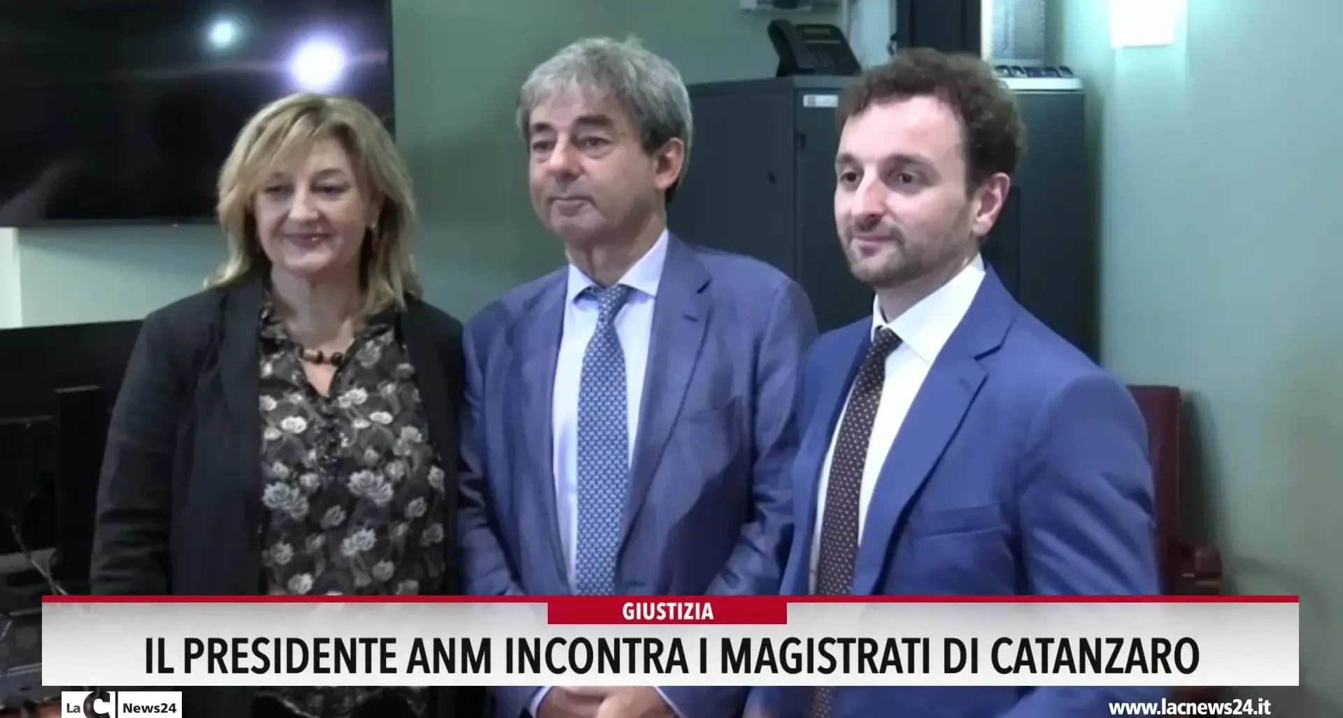Il presidente Anm incontra i magistrati di Catanzaro