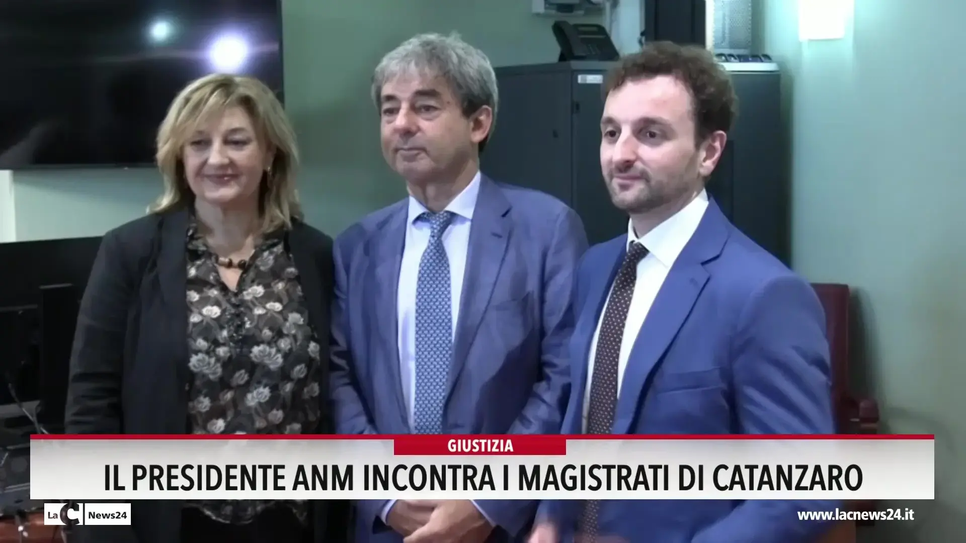 Il presidente Anm incontra i magistrati di Catanzaro