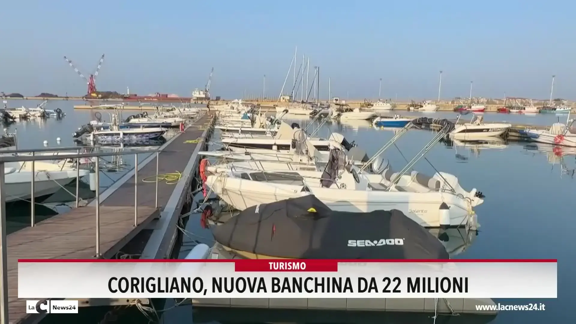 Corigliano, nuova banchina da 22 milioni