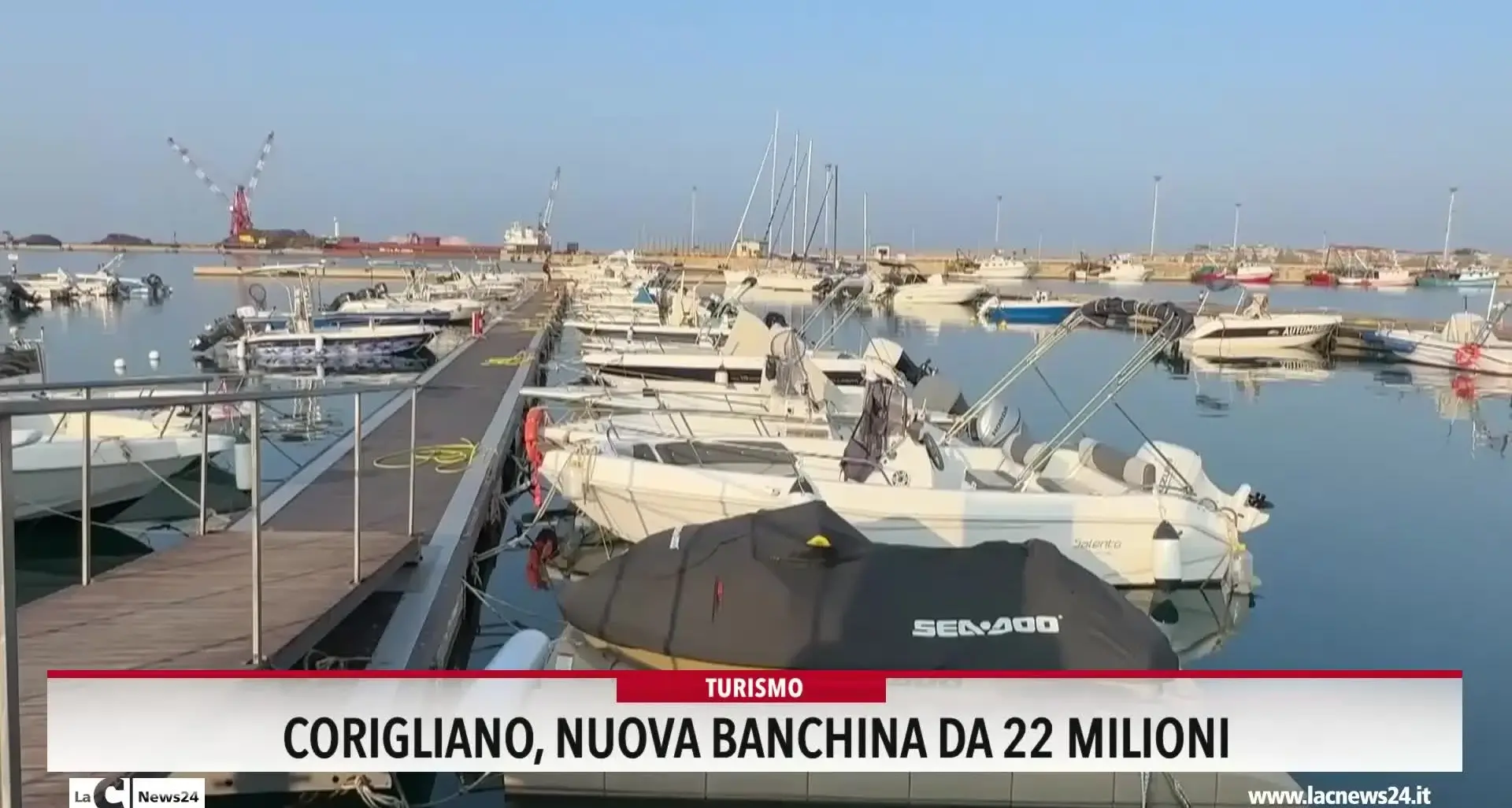 Corigliano, nuova banchina da 22 milioni