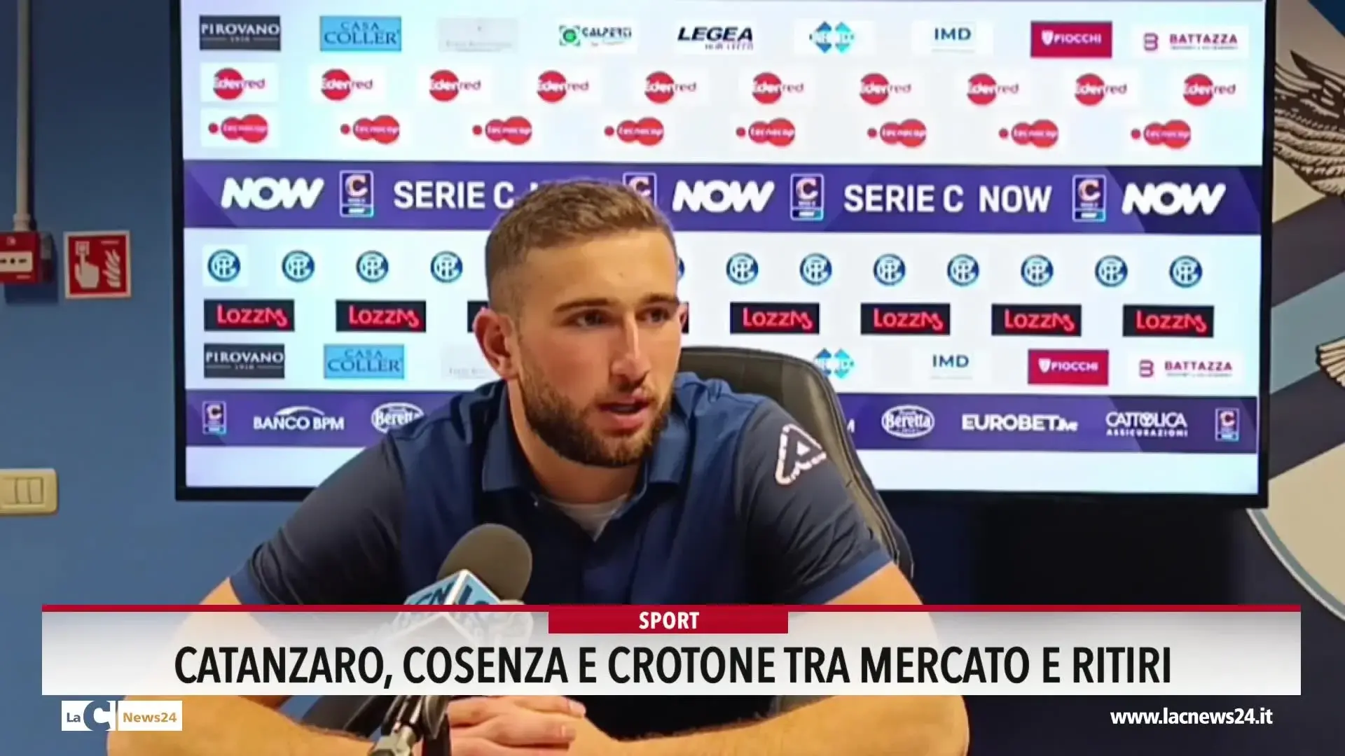 Catanzaro, Cosenza e Crotone tra mercato e ritiri