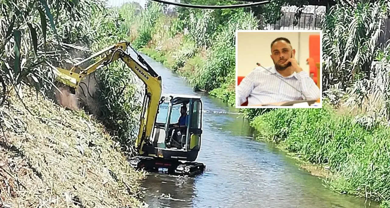 Gioia Tauro, intervento di pulizia\u00A0del fiume Budello. L'assessore Guerrisi: «Salvaguardiamo abitanti e territorio»\n