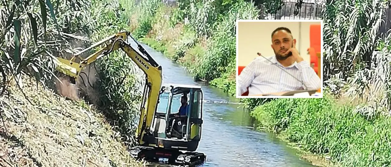 Gioia Tauro, intervento di pulizia\u00A0del fiume Budello. L'assessore Guerrisi: «Salvaguardiamo abitanti e territorio»\n