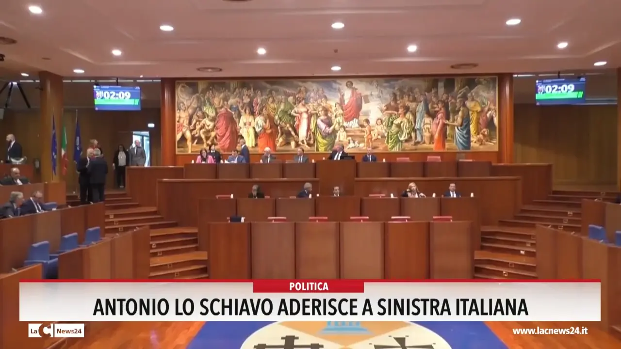 Antonio Lo Schiavo aderisce a Sinistra Italiana