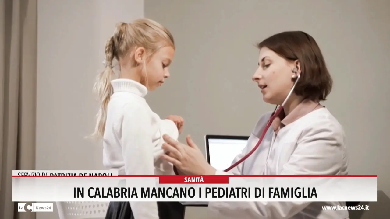 In Calabria mancano i pediatri di famiglia