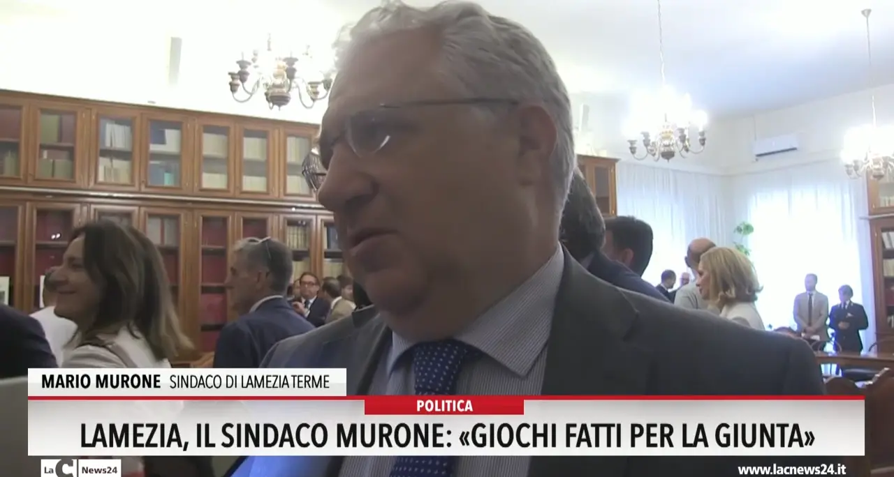 Lamezia, il sindaco Murone: «Giochi fatti per la giunta»