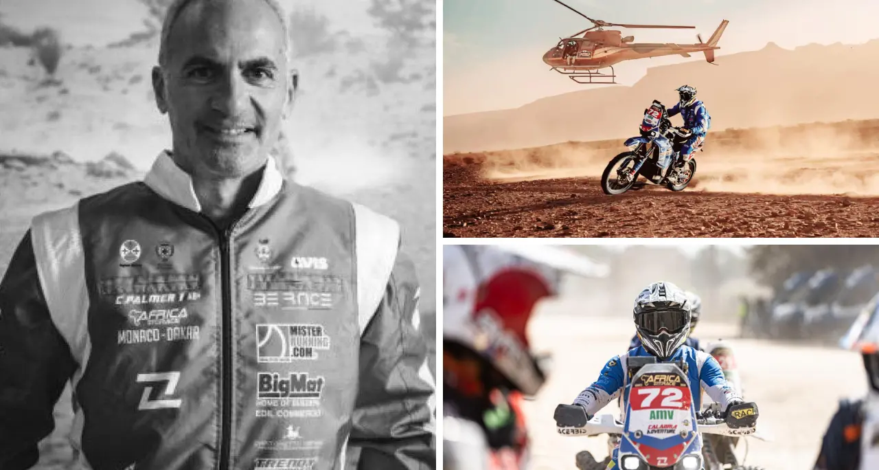 Il motociclista calabrese Carmelo Palmer si prepara alla\u00A0Monaco-Dakar: selezionato tra i 50\u00A0piloti della\u00A0Honda Hrc\u00A0Racing\n