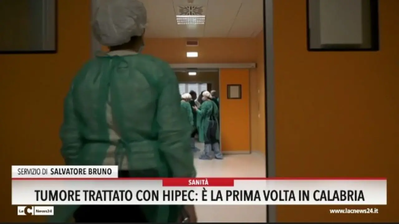 Tumore trattato con Hipec: è la prima volta in Calabria