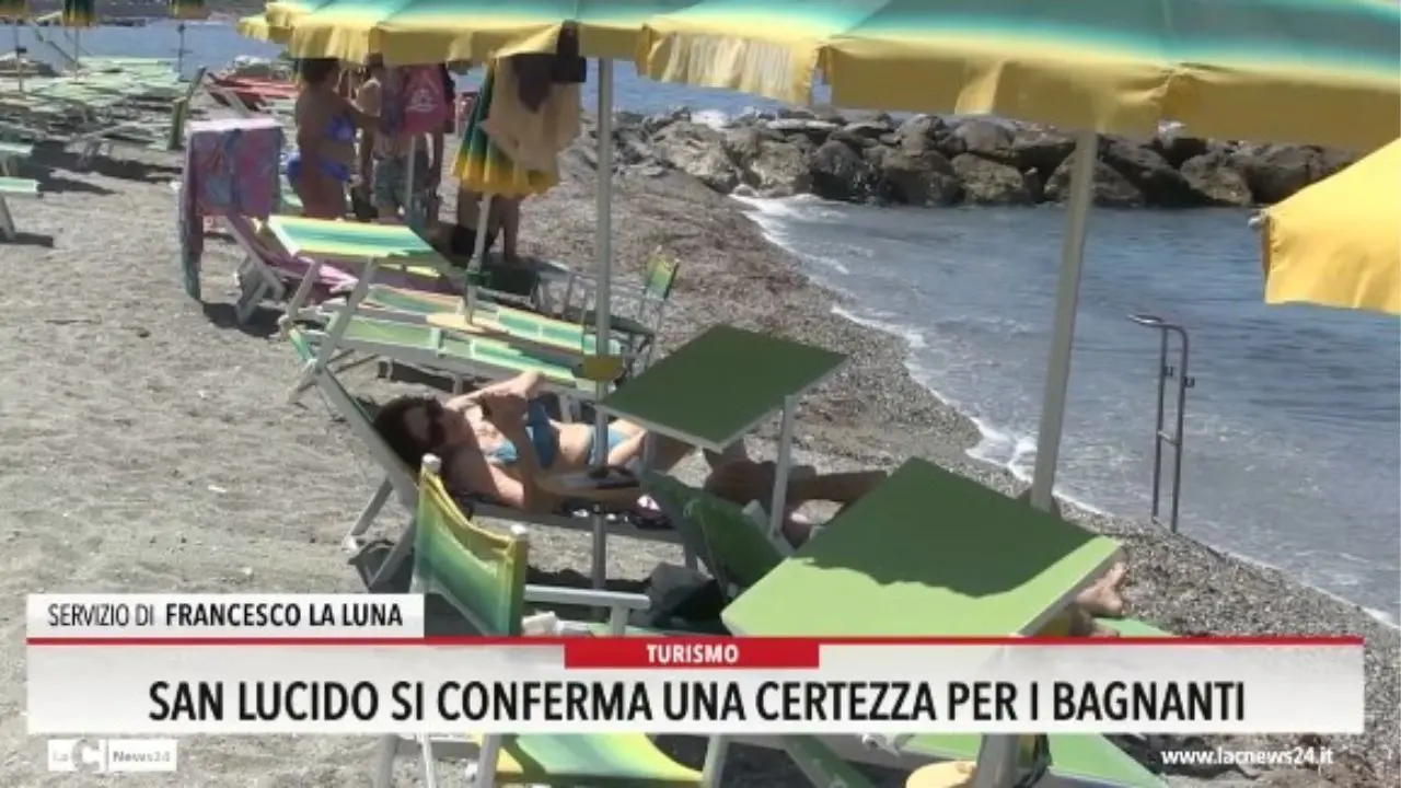 San Lucido si conferma una certezza per i bagnanti