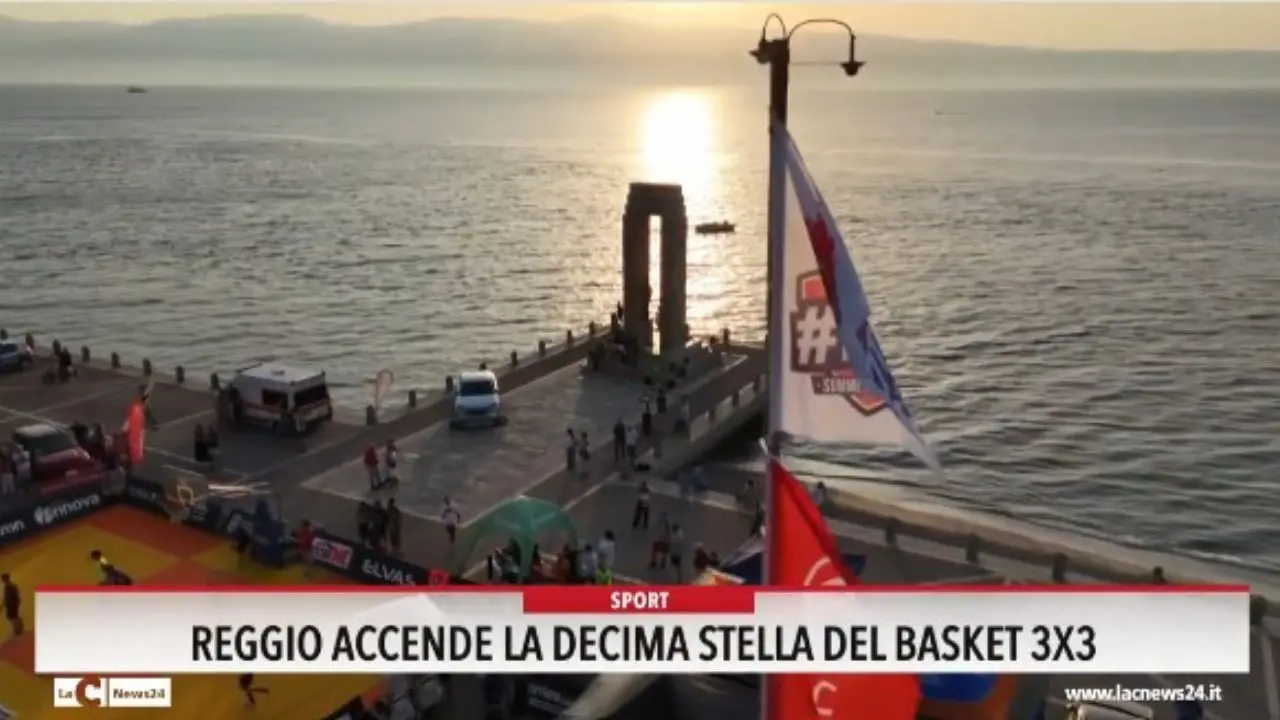 Reggio accende la decima stella del basket 3x3