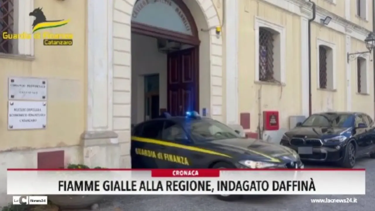 Fiamme gialle alla Regione, indagato Daffinà