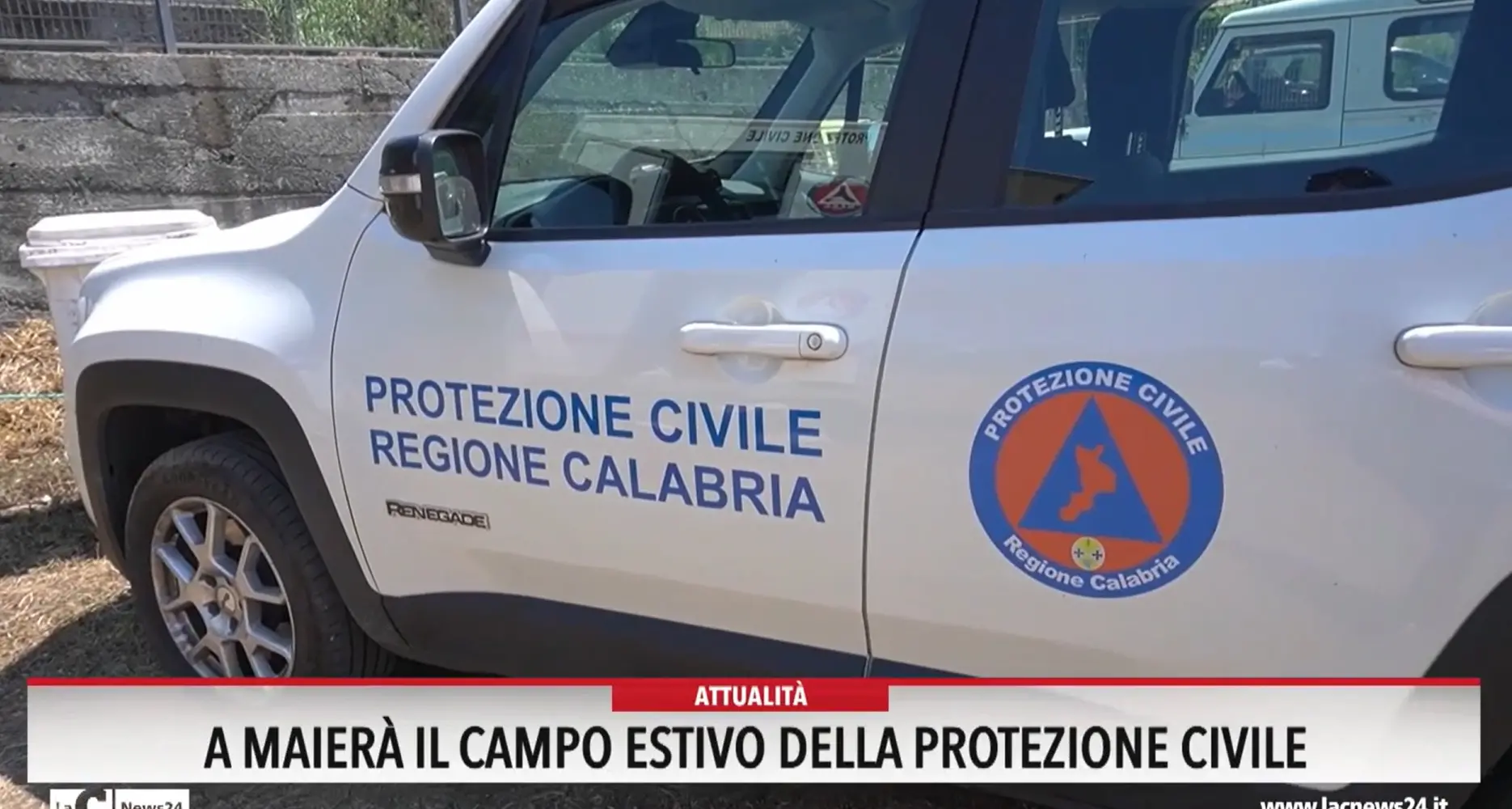 A Maierà  il campo estivo della protezione civile