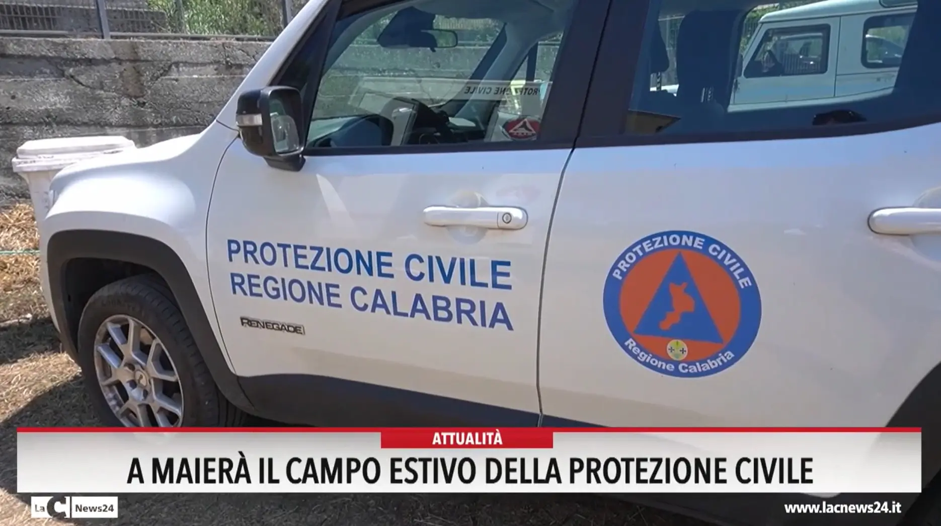 A Maierà  il campo estivo della protezione civile