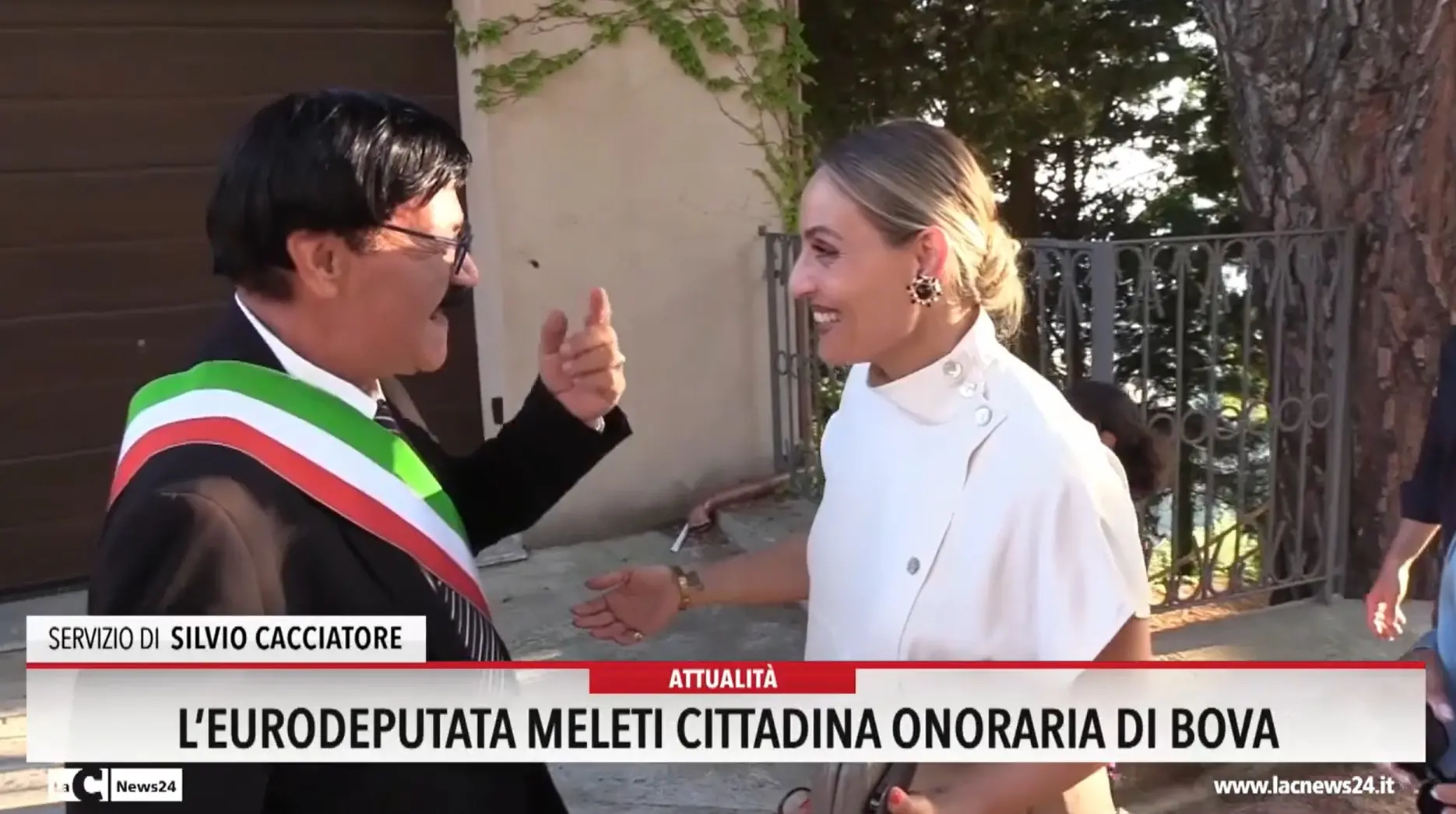 L'eurodeputata Meleti cittadina onoraria di Bova