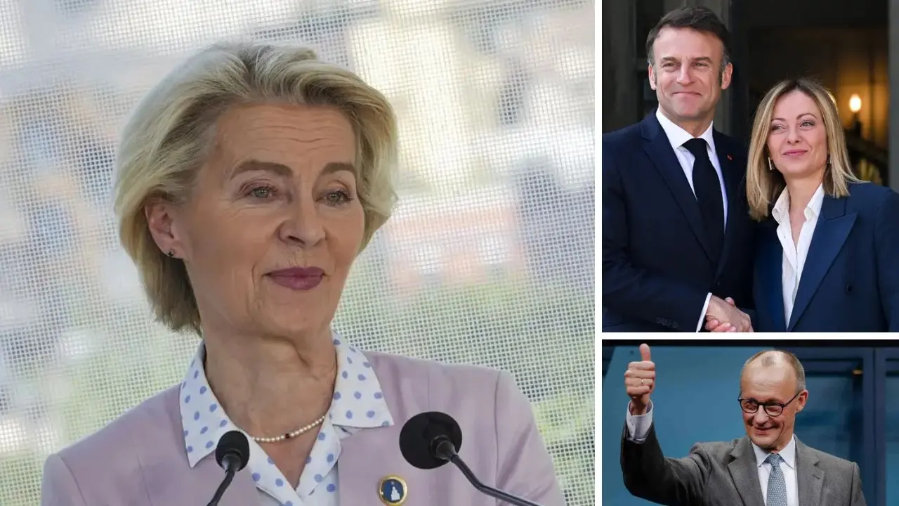 Tre leader, una lettera e un messaggio per Bruxelles: l’asse Meloni-Macron-Merz sfida Ursula sul futuro dell’Europa\n