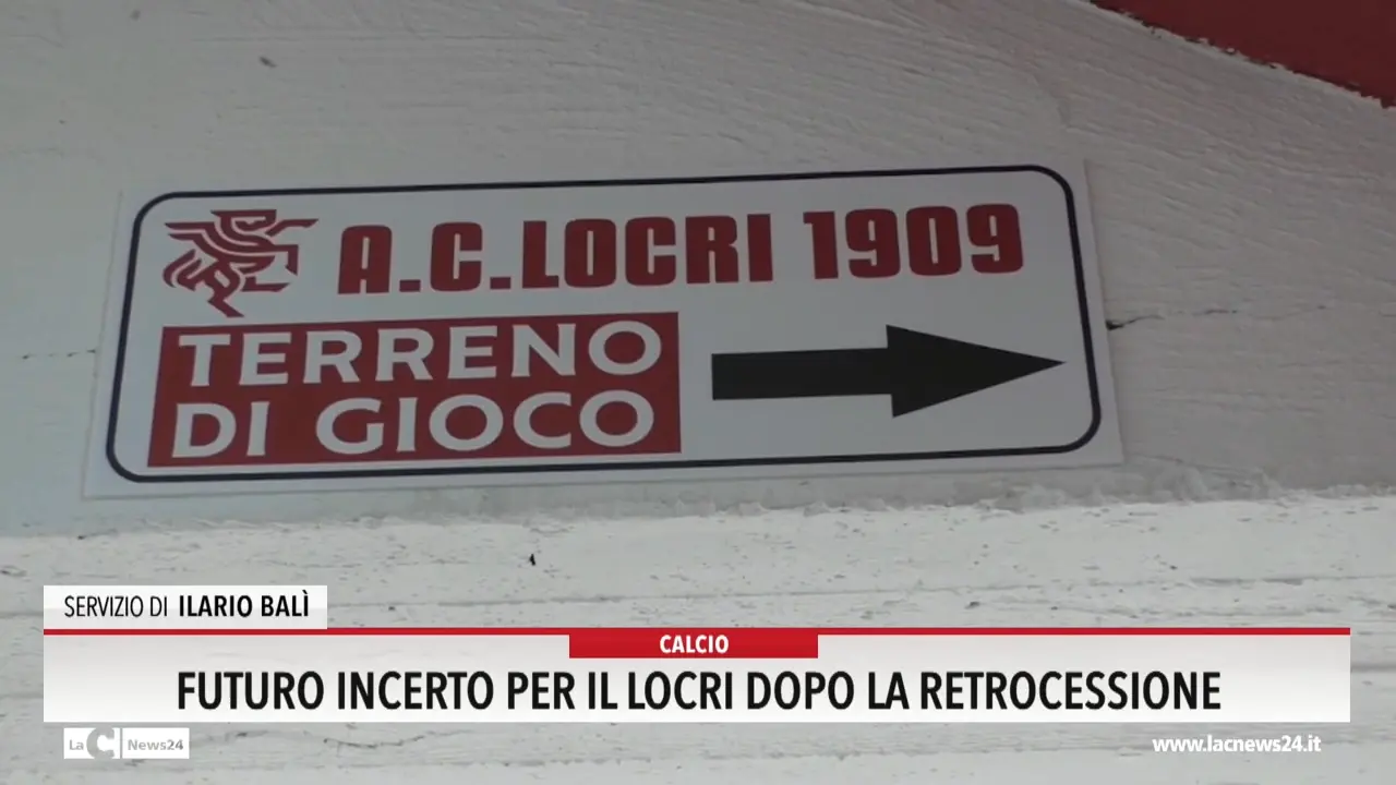 Futuro incerto per il Locri dopo la retrocessione