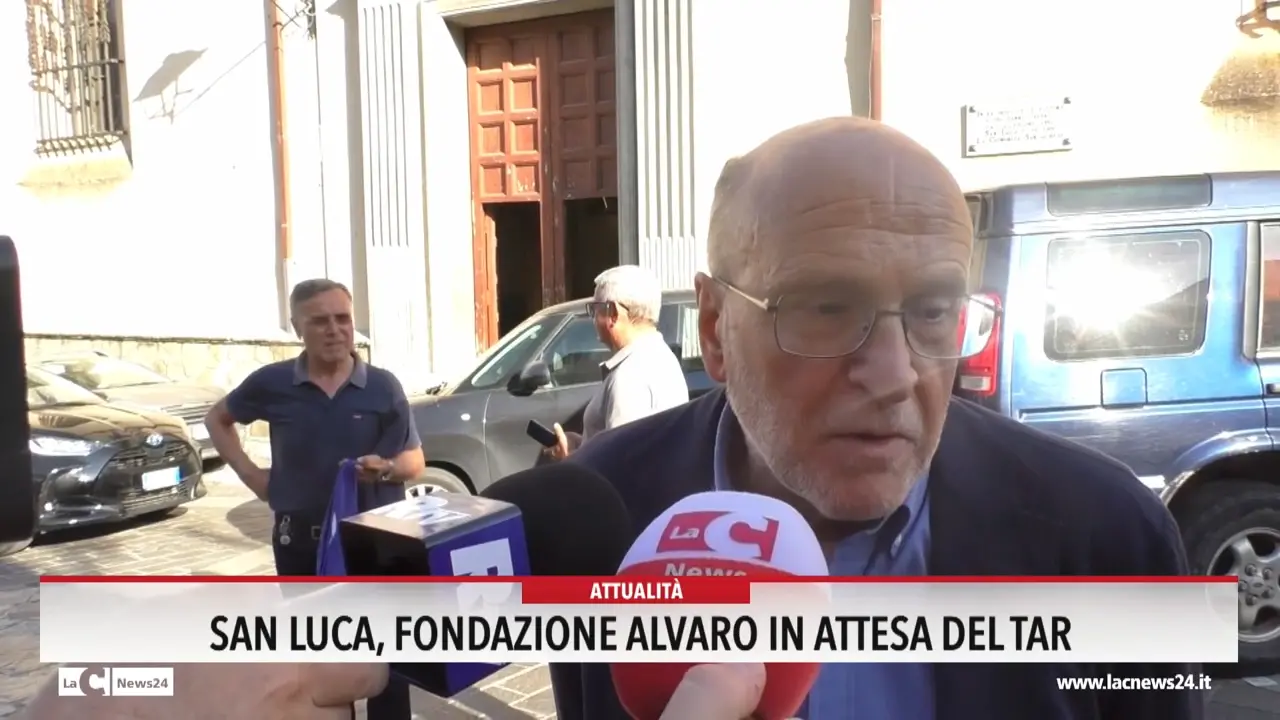San Luca, Fondazione Alvaro in attesa del Tar
