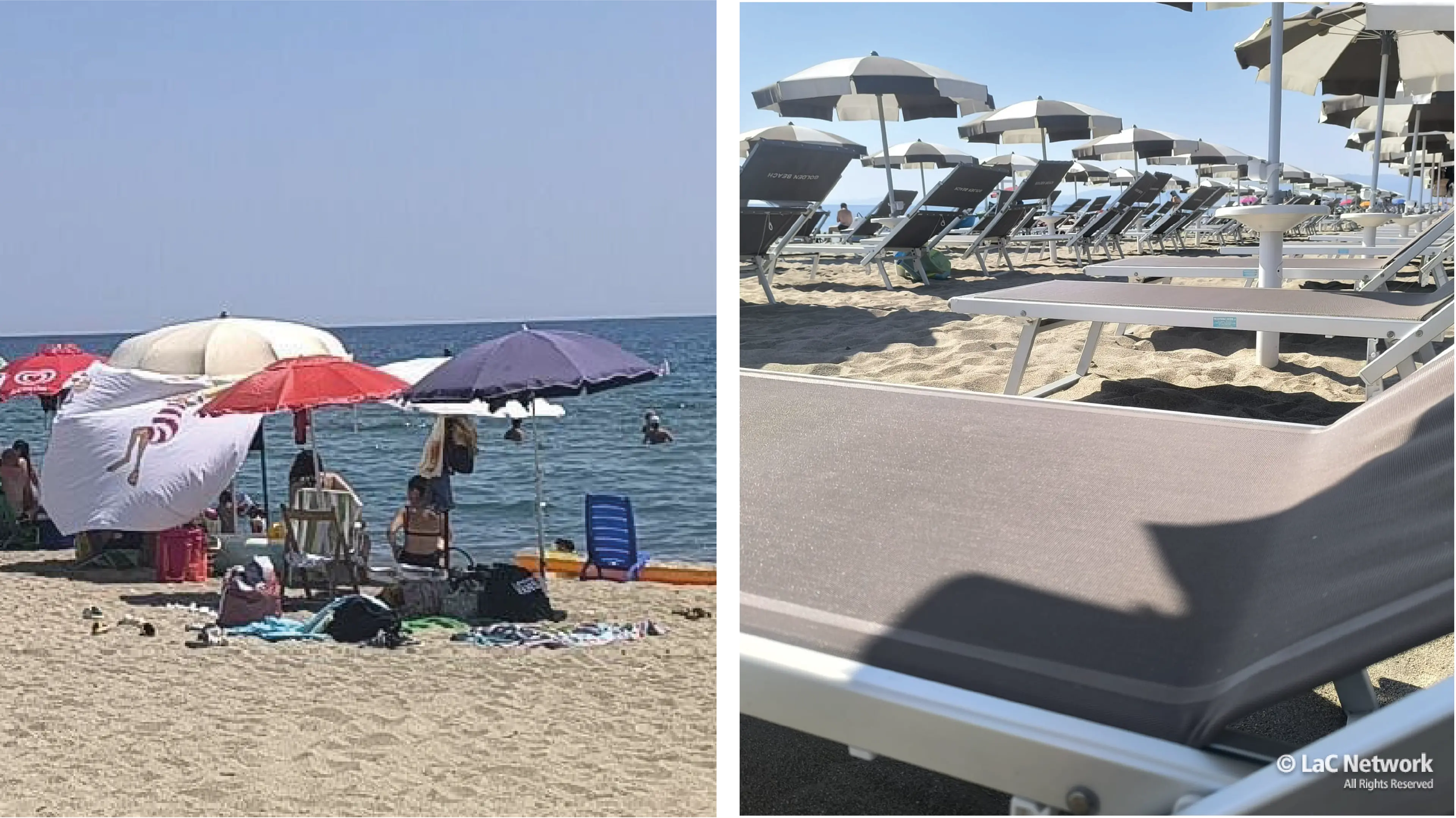 Come cambiano le coste della Calabria: il ricordo dell’arcobaleno degli ombrelloni sulle spiagge libere\n