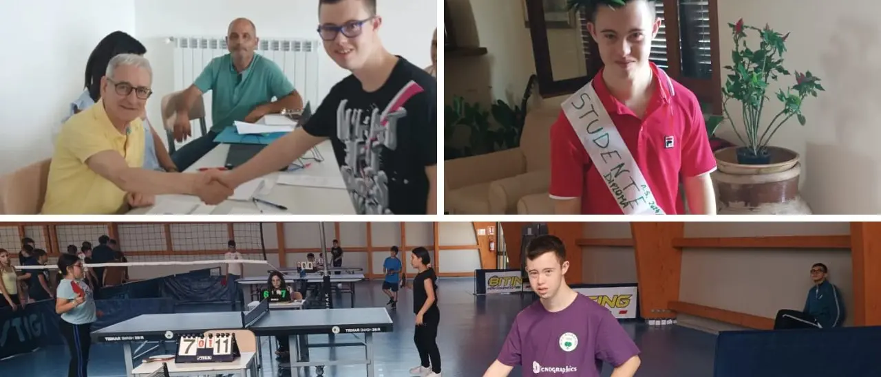 La maturità e i successi nello sport, per\u00A0Lorenzo la sindrome di Down non è un limite: «Mai fermarsi all’etichetta»\n