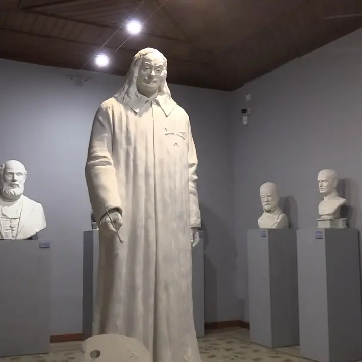 Viaggio tra i gessi di Giuseppe Maria Pisani, custoditi nella gipsoteca di Serra San Bruno\n