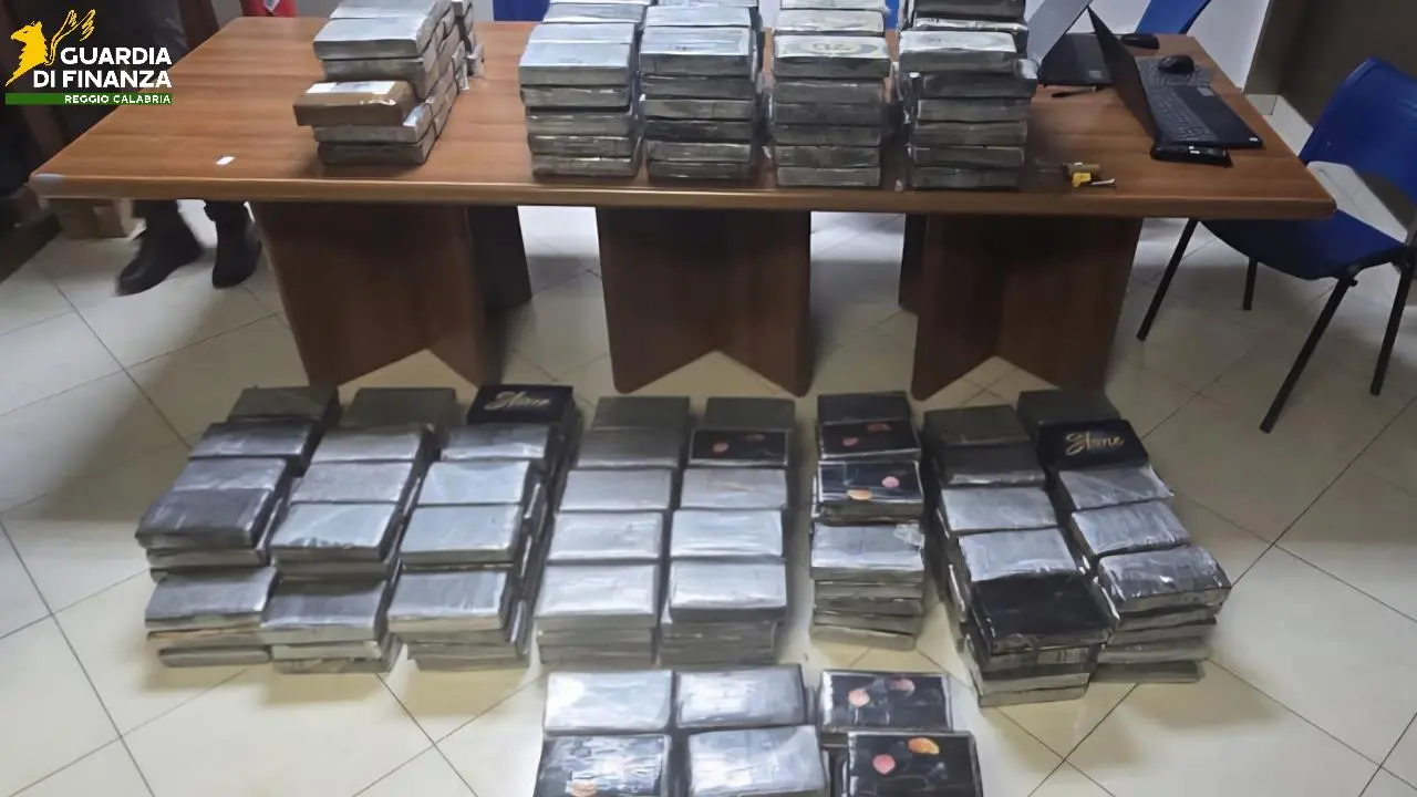 Porto di Gioia Tauro, sequestrati quasi 500 chili di cocaina: la droga era nascosta in un container\n