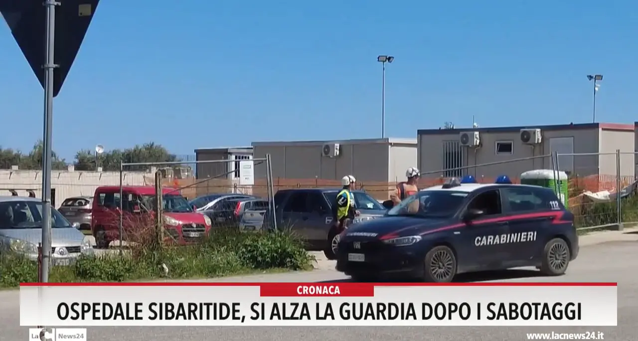 Ospedale Sibaritide, si alza la guardia dopo i sabotaggi