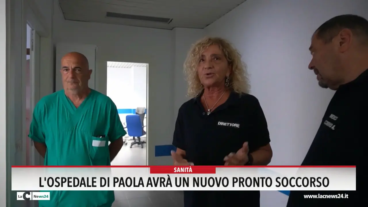 L'Ospedale di Paola avrà un nuovo pronto soccorso