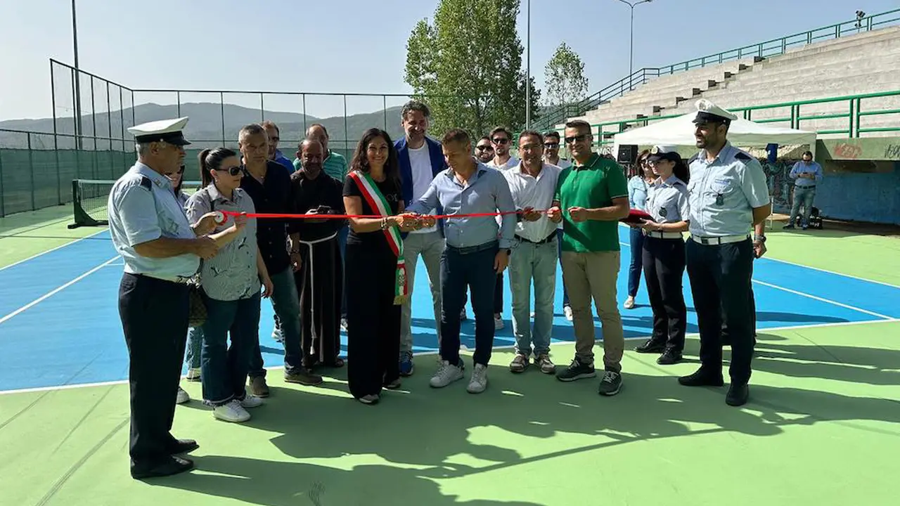 San Giovanni in Fiore, riconsegnato alla città il campo da tennis