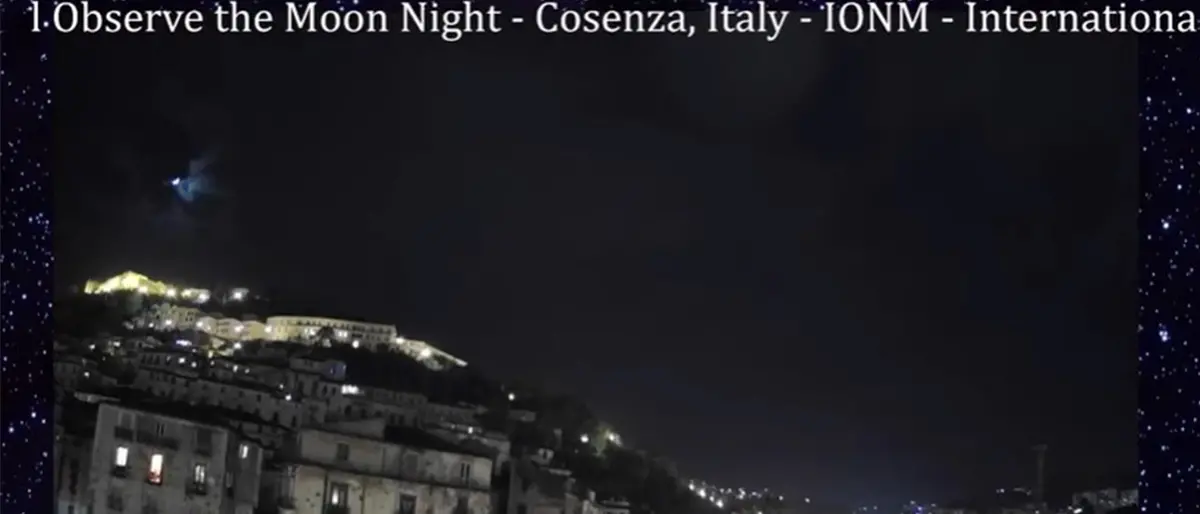 Il cielo di Cosenza in mondovisione. La città dei bruzi tra le quattro città scelte dalla NASA | FOTO