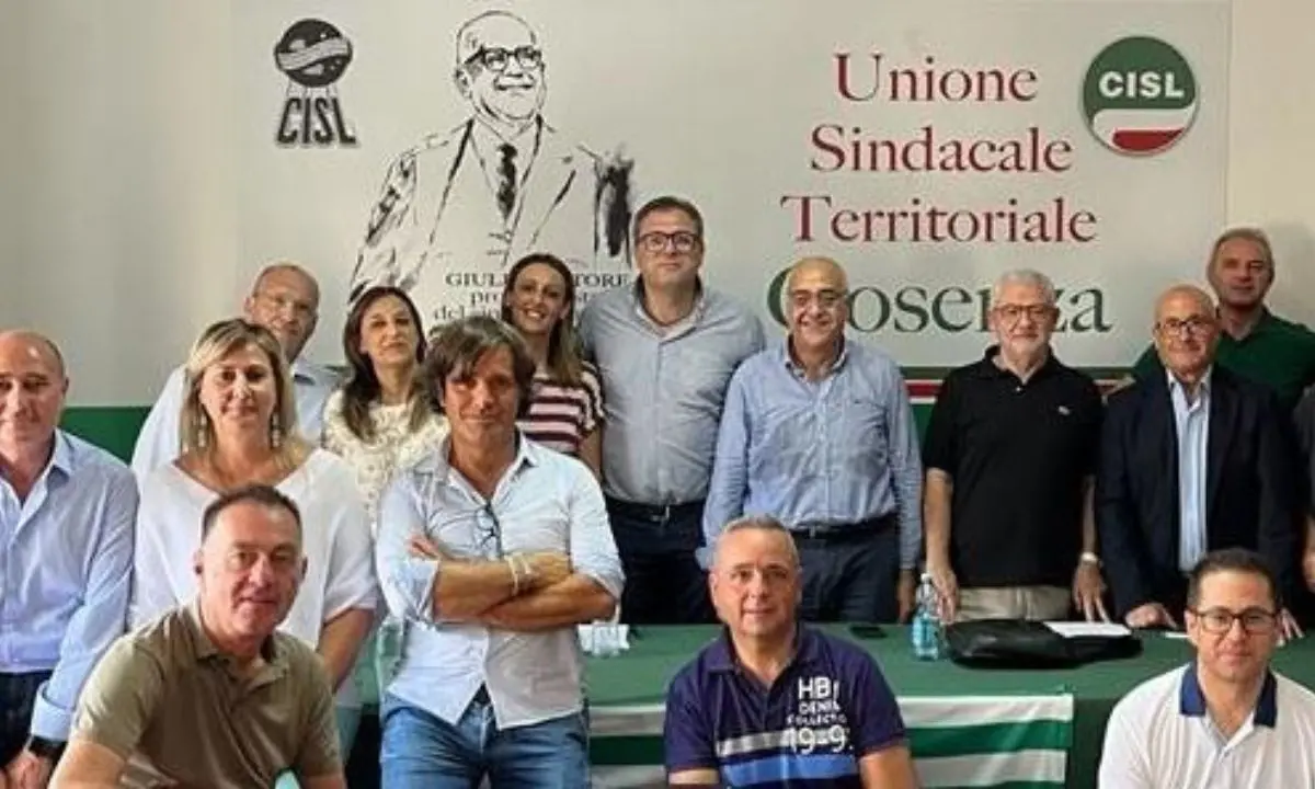 Cosenza, Cisl a tutto campo: dalla scuola alla sanità con un occhio al Pnnr