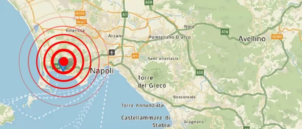 Napoli trema, nuova scossa nell'area dei Campi flegrei