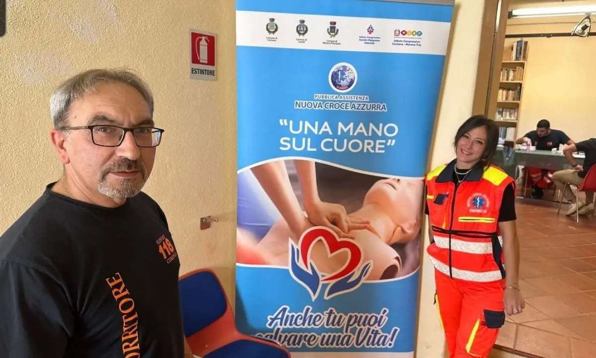 Prevenzione cardiologica, a Cerisano \"salvato\" un cittadino grazie al progetto \"Una mano sul cuore\"