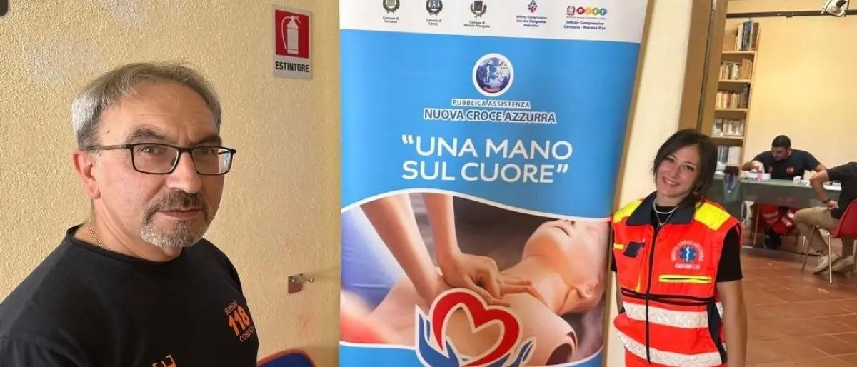 Prevenzione cardiologica, a Cerisano \"salvato\" un cittadino grazie al progetto \"Una mano sul cuore\"