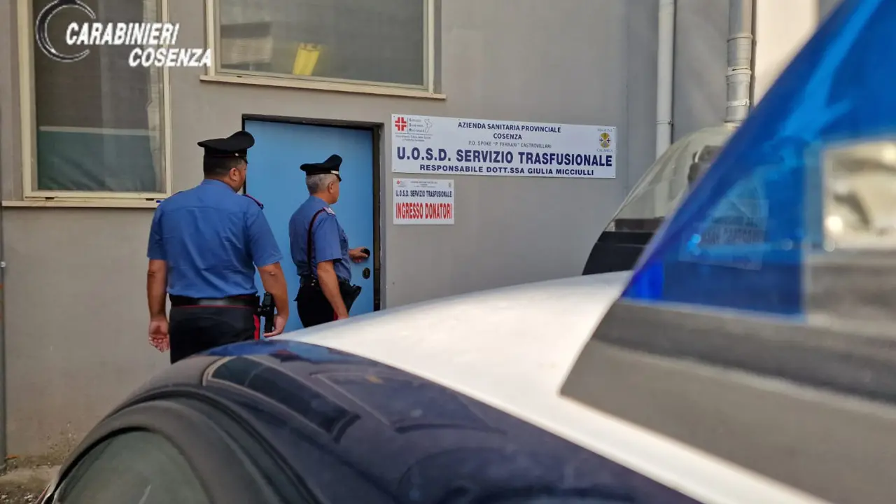 Castrovillari, i Carabinieri rispondono all'appello per la donazione volontaria del sangue