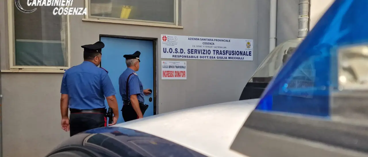 Castrovillari, i Carabinieri rispondono all'appello per la donazione volontaria del sangue