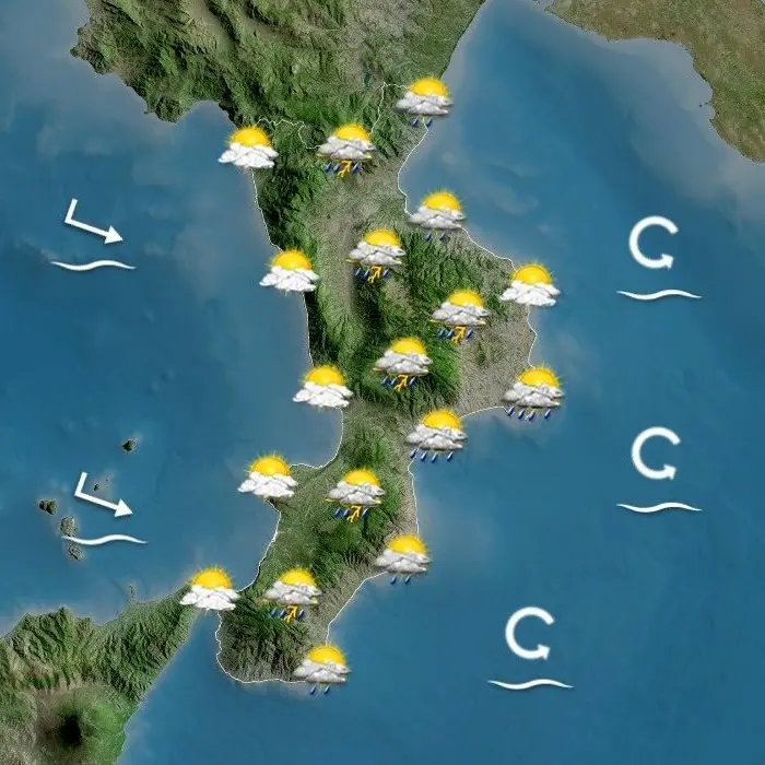 Calabria, temporali su Sila e Pollino: le previsioni meteo