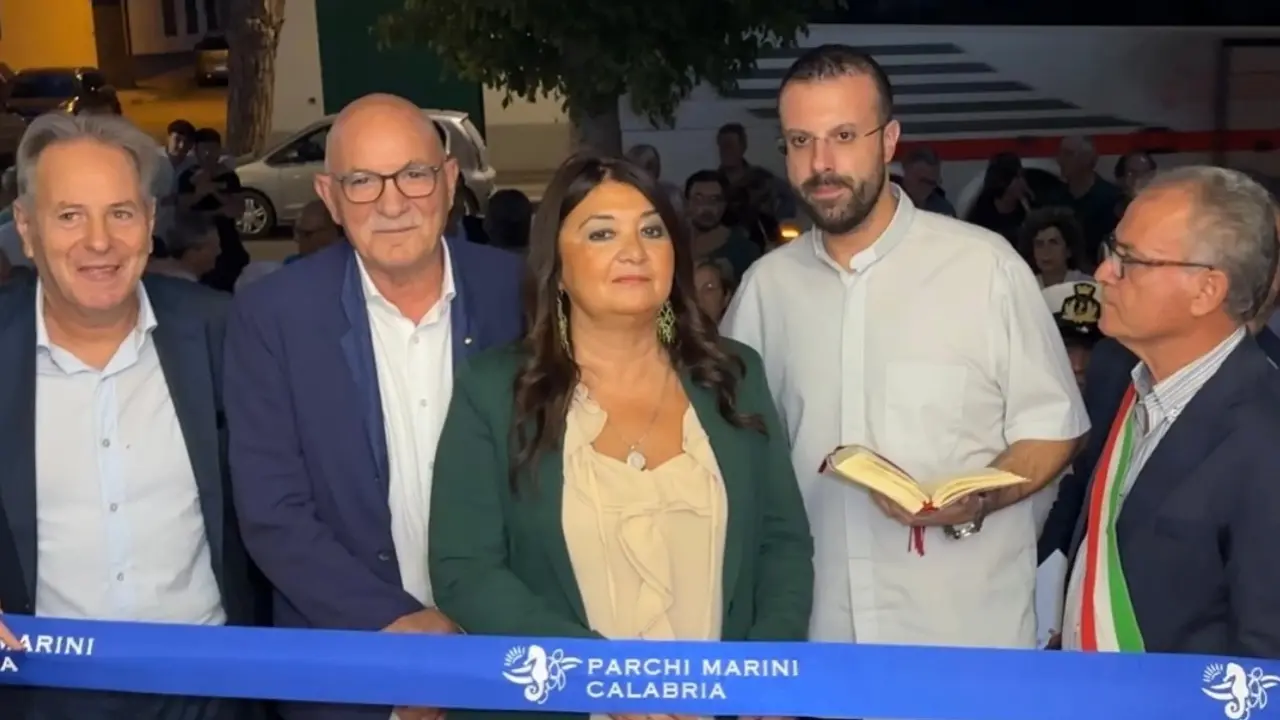 Inaugurata la sede del sesto \"Parco Marino\" calabrese ad Amendolara