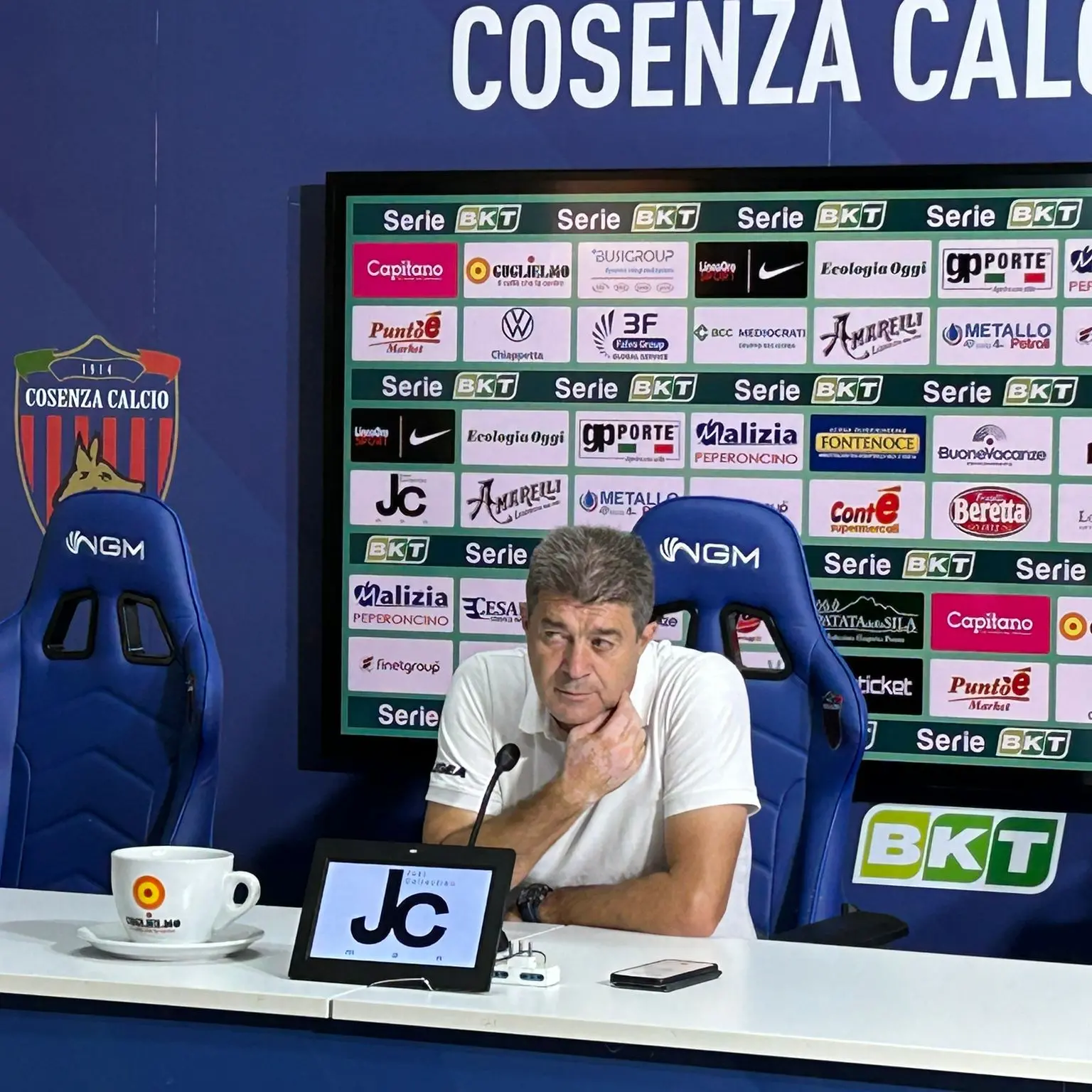 Foschi: «Oggi il Cosenza meglio di noi. Ma prima del gol...»