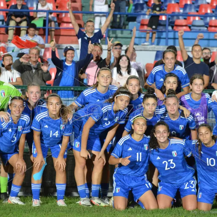 Nazionale femminile U17, a Cosenza la Francia batte 4-3 l’Italia