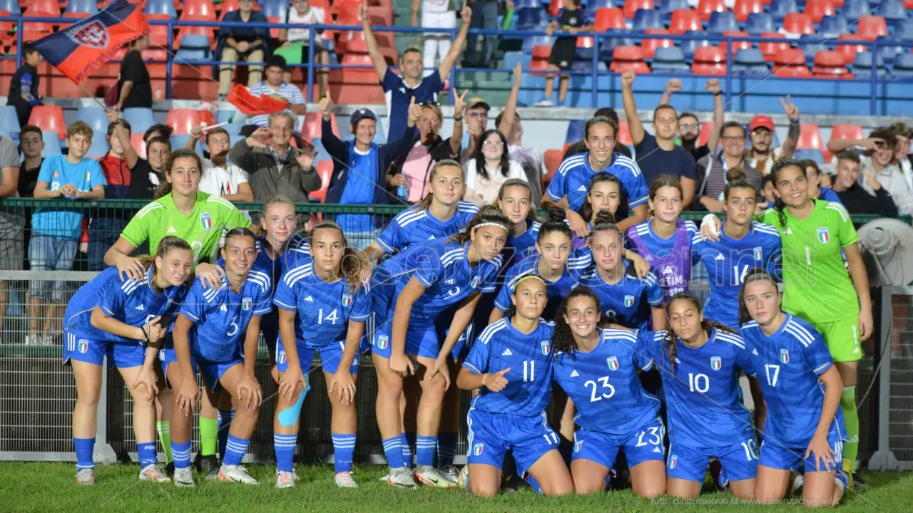 Nazionale femminile U17, a Cosenza la Francia batte 4-3 l’Italia