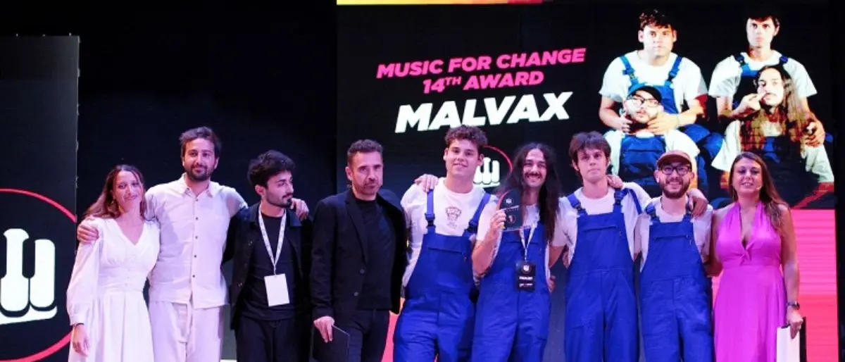 Music for change 2023, vincono i \"Malvax\" con un brano inedito su lavoro e dignità